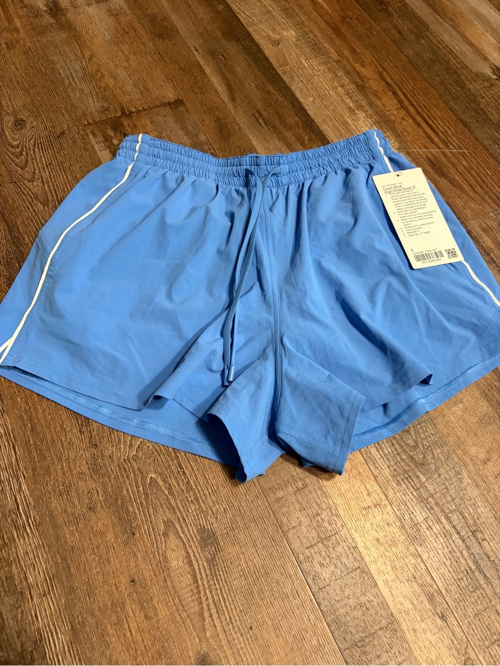 NWT Women’s lululemon Athletic Light Blue Shorts